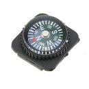 10Pcs Mini Oil Filled Slip-on Compass Set for Watchband Paracord Bracelets