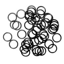 100pcs 12mm O Rings Bra Strap Adjuster + 100 x 10mm Fig 8 Bra Strap Adjuster