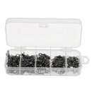 115pcs Three Way Barrel Swivels Fishing Swivels Assortment 2# 4# 6# 8# 10#