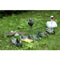 8 Pieces Plastic Floating Swan Duck Decoy for Hunting &Fishing Garden Scarer
