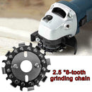 2.5" 8 Tooth AngleGrinder Disc Tooth Chain Saw Carving Wood Tool Best C6G0