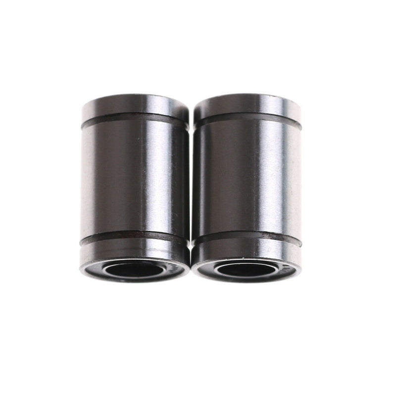 2pcs LM10UU 10mm Linear Motion Ball Bearing Bush Bushing 10x19x29mm CNC Parts Kw