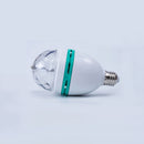 3WPop  E27 RGB Crystal Ball Rotating LED Stage Light Bulbs Disco Party Bulb Lamp