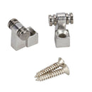 1 Set Of 2 Pieces Of Guitar Chrome ROLLER String Retainer Trees
