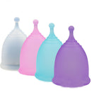 4Pcs/Lot Menstrual Cup for Feminine Hygiene Medical Silicone Cup Menstrual