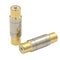 2x RCA Female Coupler Adapter Socket Connector Phono Copper Plug HiFi FT