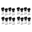 16 Pieces 18 mm Universal Kayak Thread Drain Plug Stopper Kit Accessories
