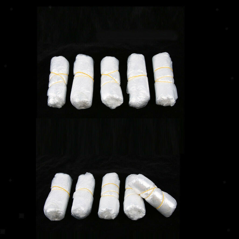 100Pcs Waterproof Disposable Extra Large Bath Shower Caps for Men Women Kids