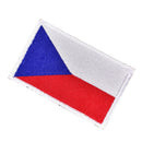 Czech Republic flag embroidered badge military  backpack patches armband  JR