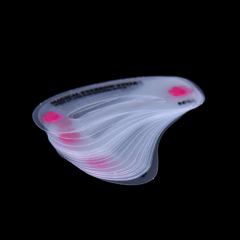 24Style Eye Brow Class Guide Grooming Shaping Assistant Eyebrow Drawing Car Bj