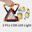 1X(Rechargeable COB Led Work Light Power Bank Battery Function Work Lamp Wa