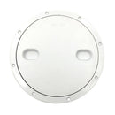 Universal Marine White Screw-in Deck Plate Outside Diameter 260mm / 9.8inch