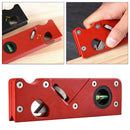 Chamfer Planer Adjustable Angle Edge Cutter Trimmer Woodworking Hand Tool Red
