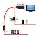 Hight Quality Red Micro USB 2.0 To HDMI HD