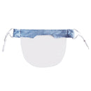 3 Pieces Unisex Washable Face Cover Clear PVC Face Shield Summer Durable