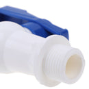 Male Thread Tap Valve Connect 1/2" 3/4" Faucet Garden Hose Plant Irrigation  BX