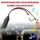 Car Wireless Bluetooth Module Music Adapter 12-Pin Auxiliary Receiver Aux A