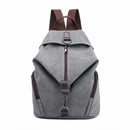 Canvas Backpack School Bag Casual College Travel Purse Shoulder Bag For Men