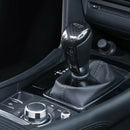 Carbon Fiber Interior Gear Shift Knob Cover Trim For Mazda CX-5 2017 Accessories