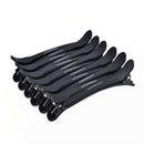 12X Professional Black Matte Hairdressing Salon Sectioning Clamps Hair Clips OZ