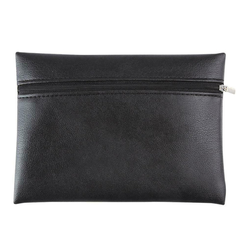 Makeup Brush Storage Bag Zipper Waterproof PVC Cosmetic Pen Travel Organize A