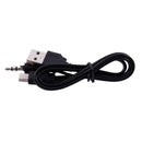 USB 2.0 Male 3.5mm to Mini 5 Pin Male USB Data Sync Cable for Phone O4E2