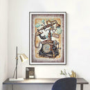 5D DIY Full Drill Diamond Painting Retro Telephone Cross Stitch Embroidery