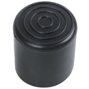 Rubber Furniture Crutch Feet Stool Chair Leg Tip Pad 4Pcs Black P9Z5