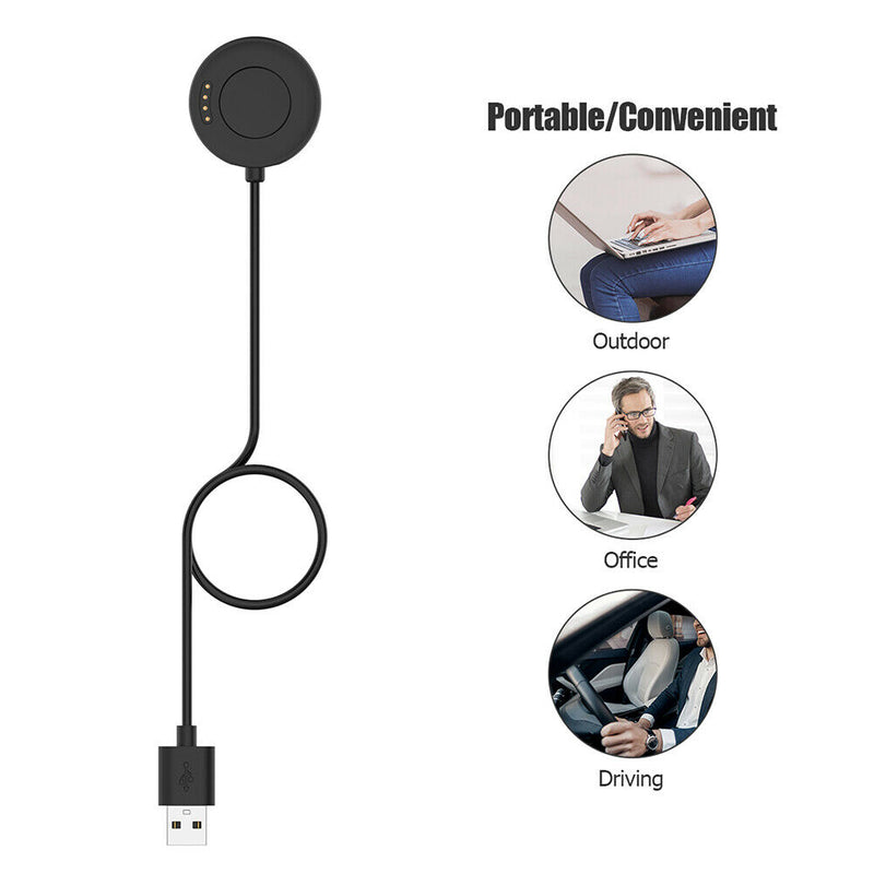Charging Dock Station Magnetic Charger Cradle Cable Cord for Amazfit 3(A1928)