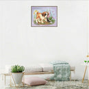 Round Drill Diamond Painting 5D Diy Diamond Embroidery Cross Stitch Kneelin