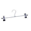 Clothes Clip Anti-slip Hangers Chrome Coat Trouser Clamp Skirt Towel Hanger New