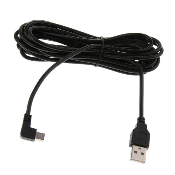 4Pack 3.5m Mini USB Cables, USB 2.0 Type A Male to 5Pin Charging Cord Data Wire