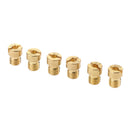 5mm Thread Motorcycle Main Jet Kit Carburetor 90-102 6 Size Injector Nozzle