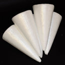 30pcs 150mm DIY Christmas Tree Styrofoam Foam Materials and 30pcs 5cm Star