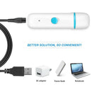 2X(Pet Nail Grinder, Electric Dog Nail Grooming Tool With Clippers Claw Car