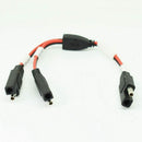 5 PCS 1 TO 2 SAE Power Automotive Extension Cable 18AWG 300mm