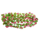 2 x Artificial Narcissus Wall Hanging Silk Flower Vine In/outdoor Decor Pink