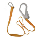 Safety Outdoor Climbing Harness Belt Lanyard Fall Protection Rope Carabineer