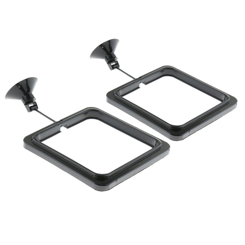 2 Pcs Practical Floating Food Square - Reduces Waste & Maintains Water Quality
