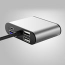 USB C Hub, Type C Adapter, 8-in-1 Dongle with VGA 1080P, 4K HDMI, USB 3.0 2.0,