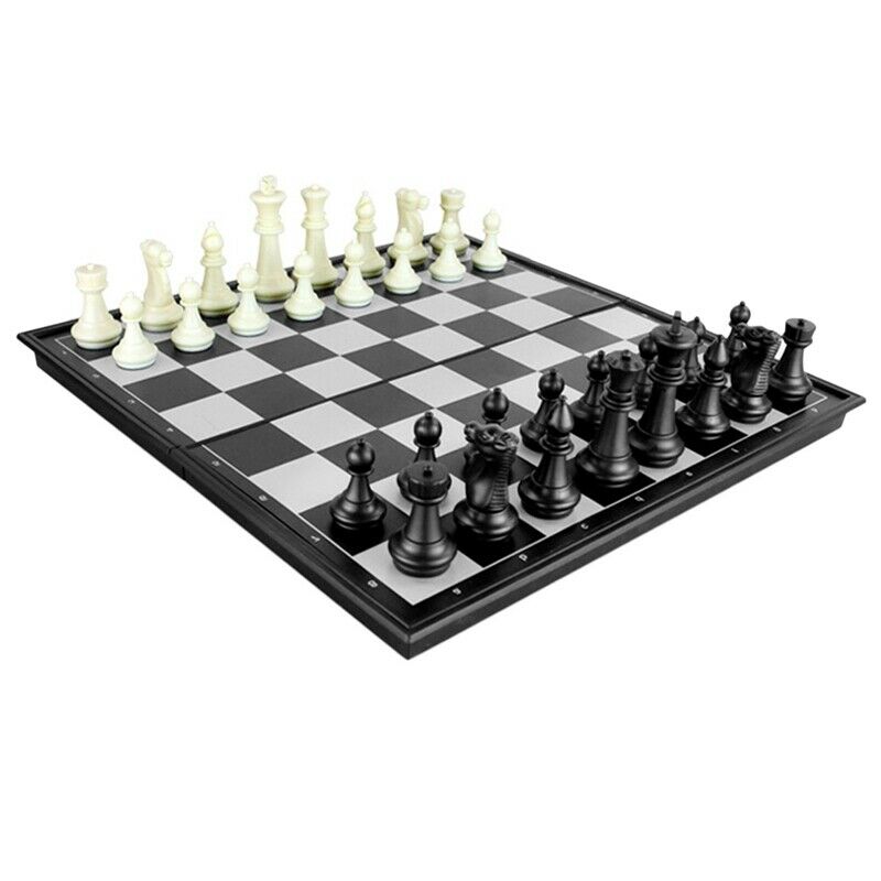 Magnetic Chess Set International Chess Educational Chess Set Entertainment  L1M7