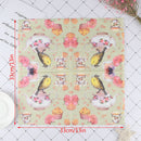 20pcs Flower and Bird Decoupage Napkin Paper Tissue for Xmas Wedding Dec_