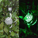 Solar Powered Wind Chimes Light Hanging LED Garden Outdoor Lamp Colour Chan