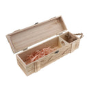 2pcs Retro Wood Single Wine Box Storage Packaging
