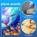 1000 Pieces DIY Fish Jellyfish Puzzle Educational Learning Assembling Toys