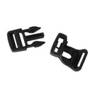 4pcs Black Nylon Plastic Camping Tent