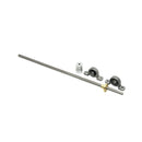 T8 330mm Stainless Steel Lead Screw Shaft Coupling Mounted Ball Bearing