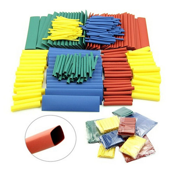 260XAssortment 2:1 Heat Shrink Tubing Tube Sleeving Wrap Wire Kit Set 8Size Y Hn