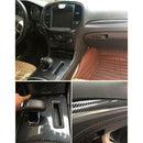 7D Glossy Carbon Fiber Vinyl Film Car Interior Wrap Stickers Auto Bubble-Free