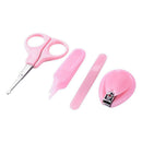 4pcs/set Mini Baby Nail Scissors Nail Care Practical Clipper Trimmer Clip